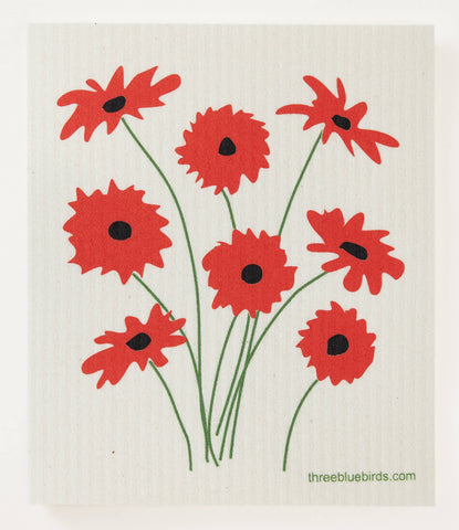 Gerbera Swedish Dishcloth