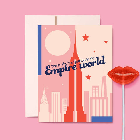 Best in the Empire World Love & Friendship Card