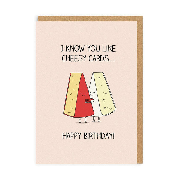 Cheesy Happy Birthday Card