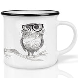 Spectacled Owl Ceramic Mug