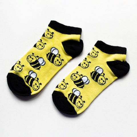 Bumblebee Bamboo Trainer Socks