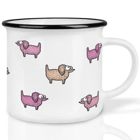 Poodle Pack Ceramic Mug